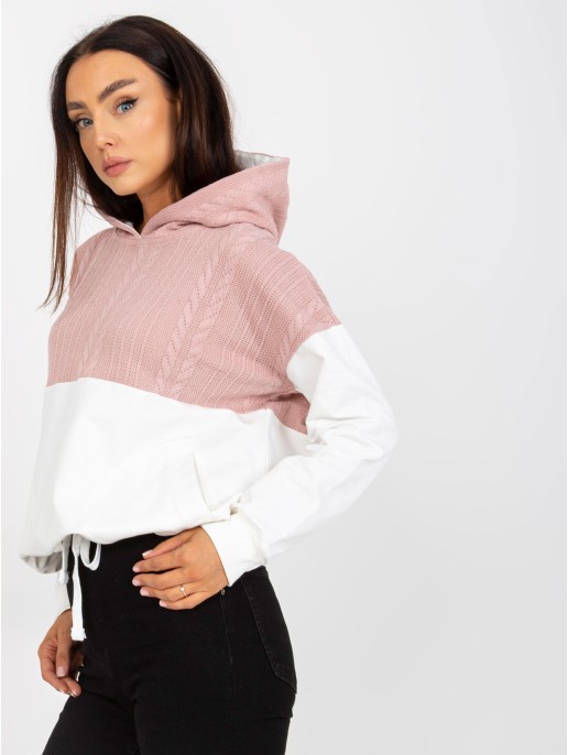 Bluza-RV-BL-8171.30-biało-różowy Bluza-RV-BL-8171.30-biało-różowy