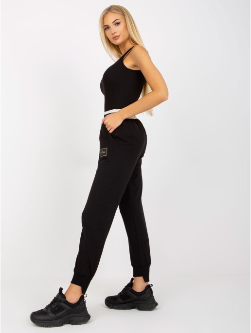 Spodnie dresowe-TW-DR-OB030.57-czarny Spodnie dresowe-TW-DR-OB030.57-czarny