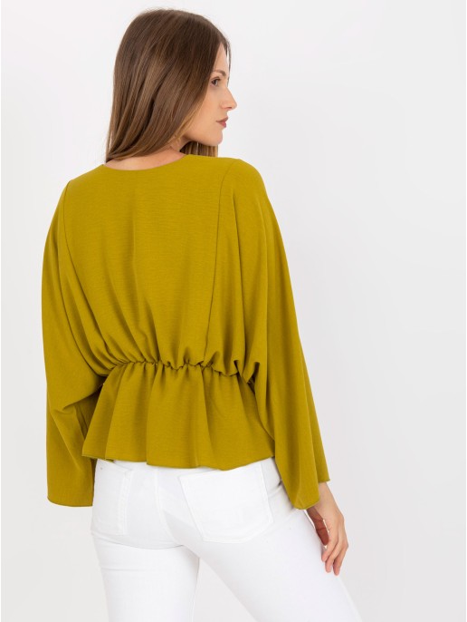 Bluzka-DHJ-BZ-11979.67-oliwkowy