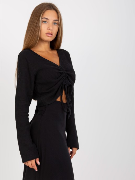 Bluzka-D70031F11106A6-czarny Bluzka-D70031F11106A6-czarny