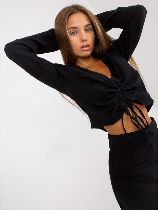 Bluzka-D70031F11106A6-czarny Bluzka-D70031F11106A6-czarny