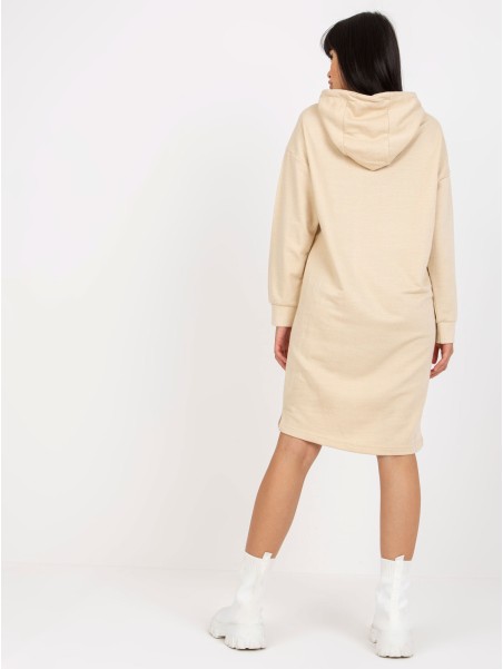 Suknelė-D10044C30296A-šviesiai smėlio spalvos
