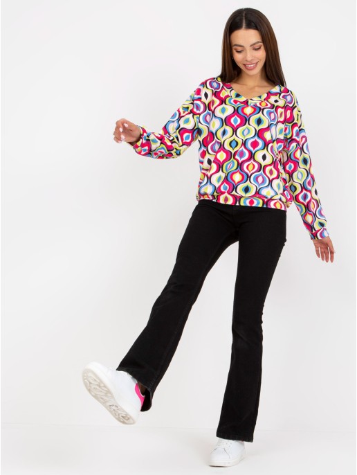 Bluza-RV-BL-8186.14X-różowy Bluza-RV-BL-8186.14X-różowy