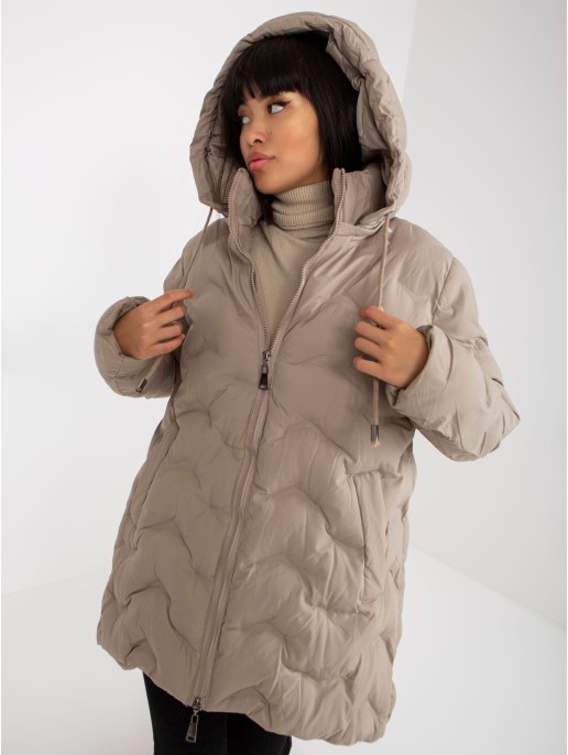 Kurtka-NM-KR-P22-6632-62.00P-beżowy Kurtka-NM-KR-P22-6632-62.00P-beżowy