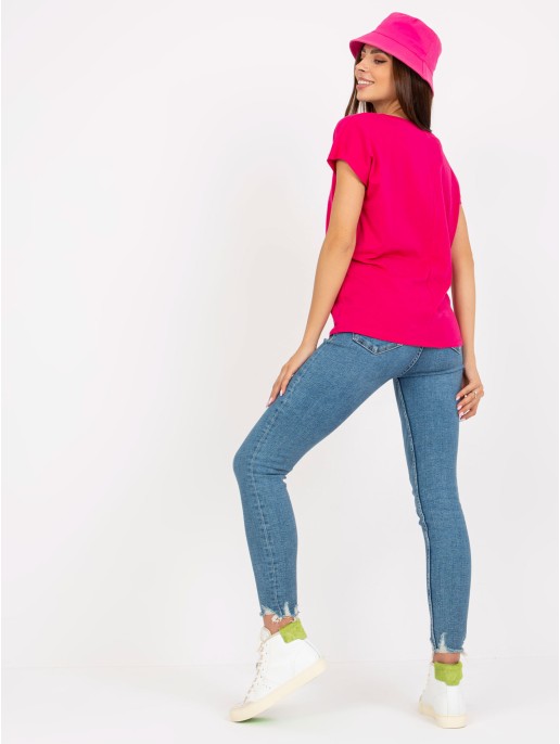 Marškinėliai-B-014.56P-rožiniai Marškinėliai-B-014.56P-rožiniai