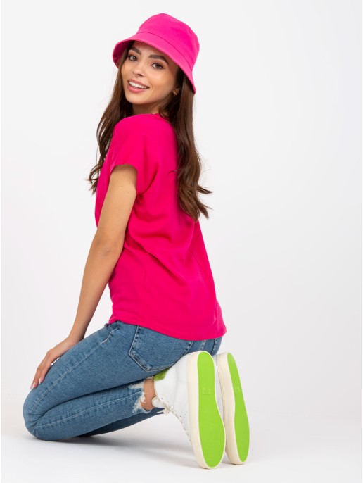 Marškinėliai-B-014.56P-rožiniai Marškinėliai-B-014.56P-rožiniai