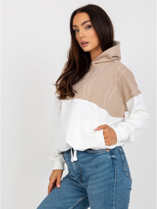 Bluza-RV-BL-8171.30-biało-beżowy Bluza-RV-BL-8171.30-biało-beżowy