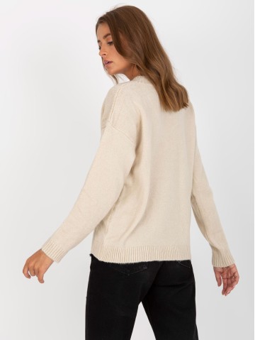 Sweter-LC-SW-0332.17-beżowy 2