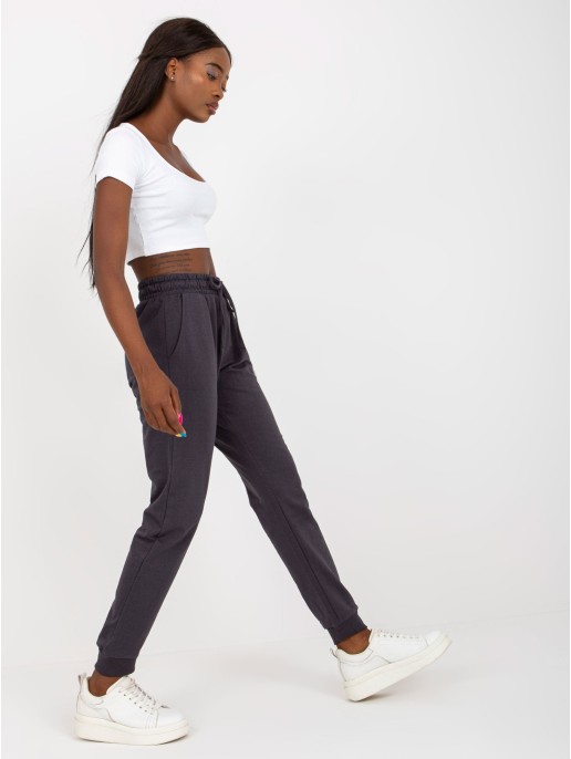 Spodnie dresowe-B-006.93-grafitowy Spodnie dresowe-B-006.93-grafitowy