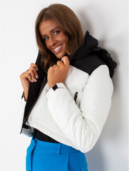 Kurtka-NM-KR-D2-3825.68P-biało-czarny Kurtka-NM-KR-D2-3825.68P-biało-czarny