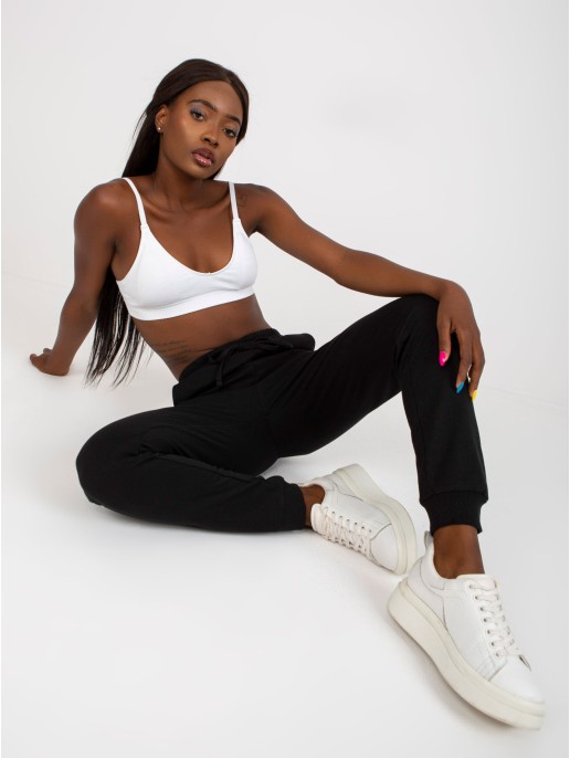 Spodnie dresowe-B-006.19-czarny Spodnie dresowe-B-006.19-czarny