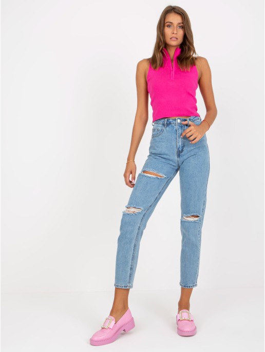 Spodnie jeans-EM-SP-RD1266.83-niebieski