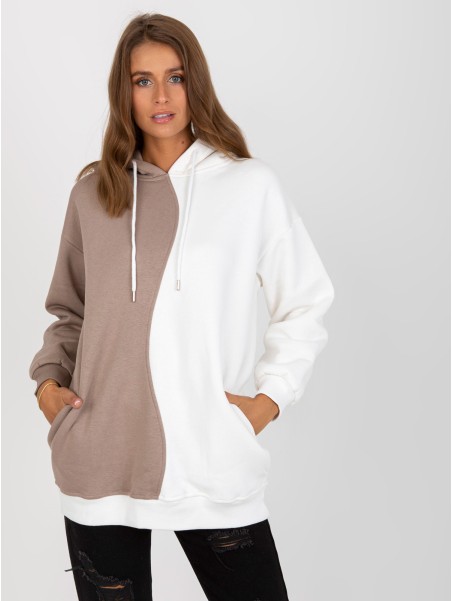 Džemperis-RV-BL-8233.32X-biało-smėlio spalvos