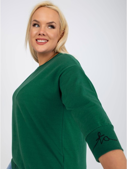 Bluza-RV-BL-5978.06P-ciemny zielony Bluza-RV-BL-5978.06P-ciemny zielony