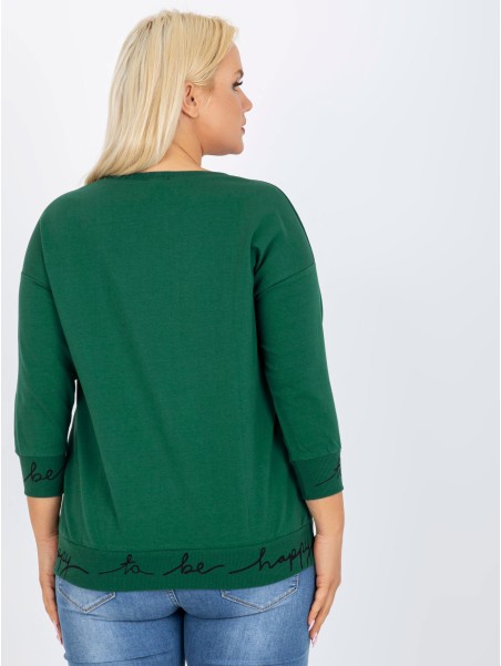 Bluza-RV-BL-5978.06P-ciemny zielony