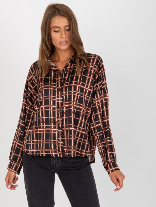 Koszula-EM-KS-3292.69P-czarno-beżowy