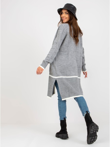 Megztinis-LC-SW-0340.42P-pilkas