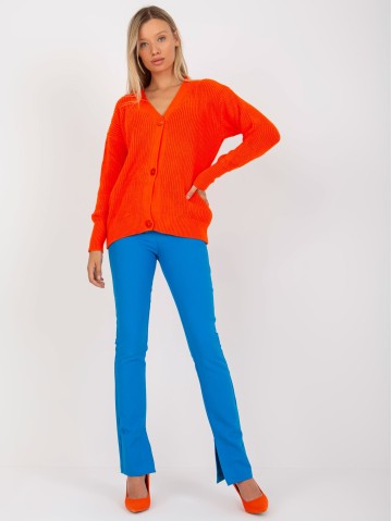 Sweter-LC-SW-0321.06X-pomarańczowy 2