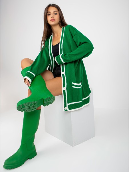 Megztinis-LC-SW-0333.06X-žalias