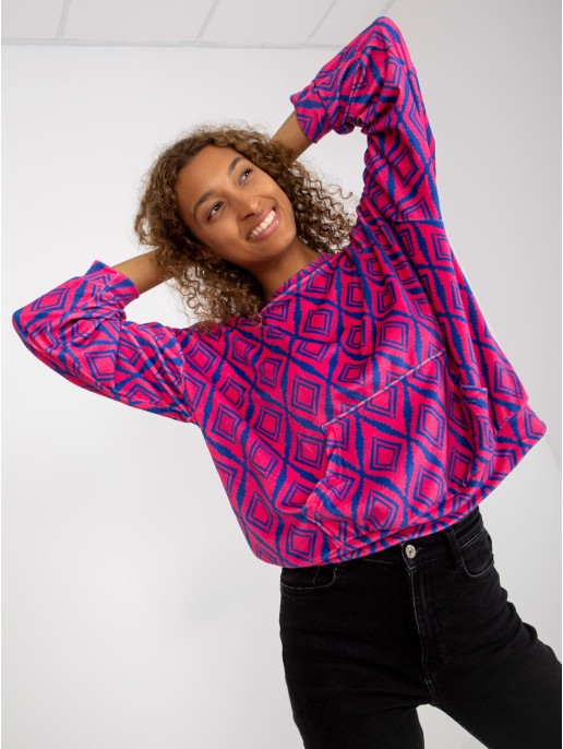 Bluza-RV-BL-8188.50-różowy Bluza-RV-BL-8188.50-różowy