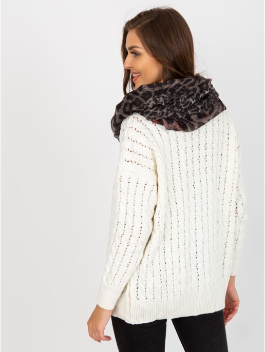 Komin-AT-KM-241357.03P-czarno-czerwony Komin-AT-KM-241357.03P-czarno-czerwony