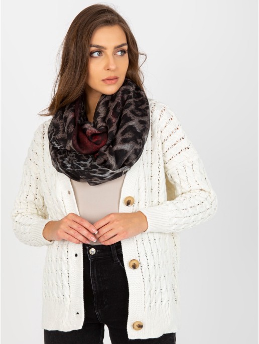 Komin-AT-KM-241357.03P-czarno-czerwony Komin-AT-KM-241357.03P-czarno-czerwony