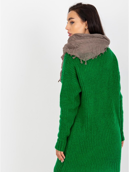 Chustka-AT-CH-BF48172-ciemny brązowy