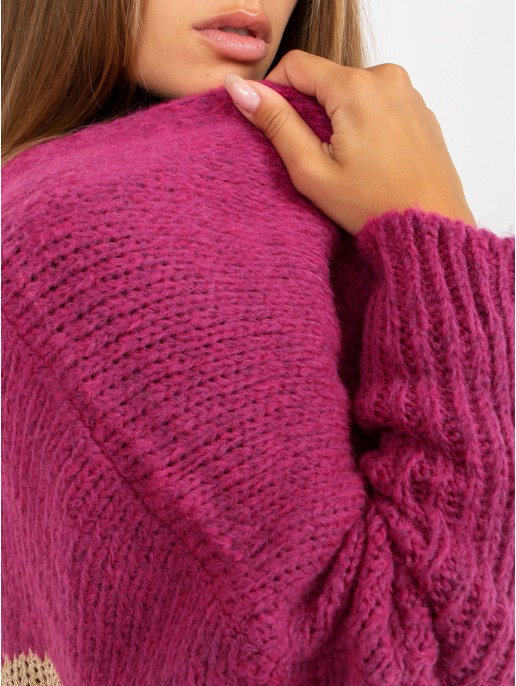 Kardiganas-TW-SW-BI-M2201.87-rožinis