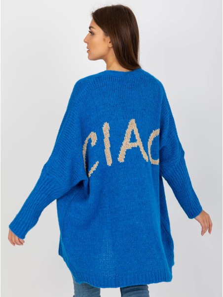 Kardiganas-TW-SW-BI-M2201.87-tamsiai mėlynas