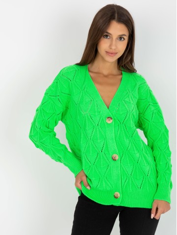 Sweter-LC-SW-8035.06X-fluo zielony 2