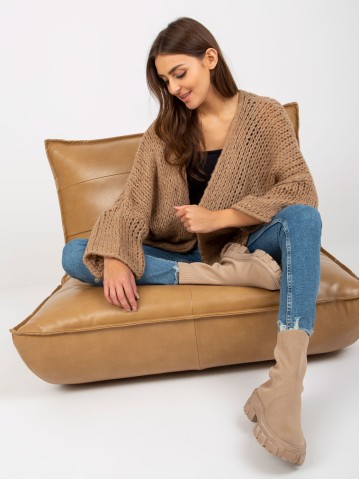 Sweter-TW-SW-BI-M2202.29X-ciemny bezowy 2