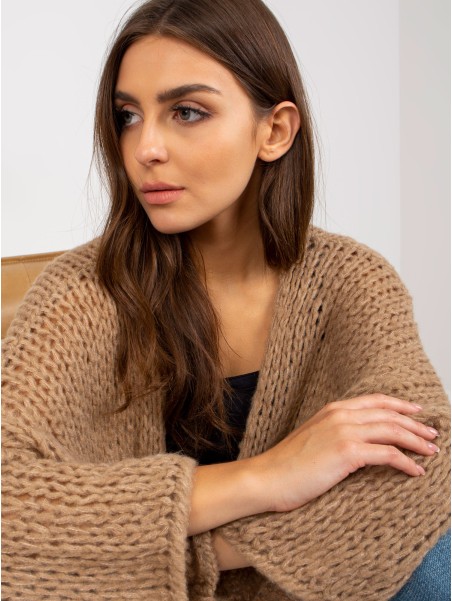 Megztinis-TW-SW-BI-M2202.29X-tamsiai smėlio spalvos