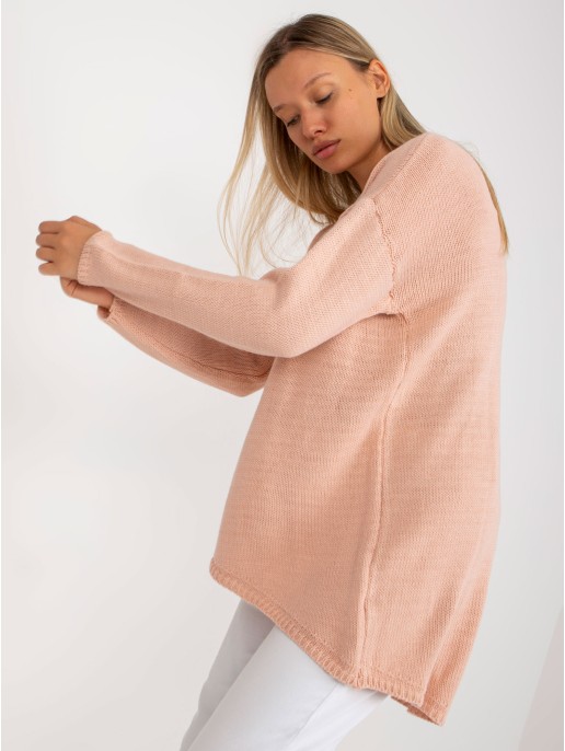 Sweter-TW-SW-BI-1222.13X-jasny różowy