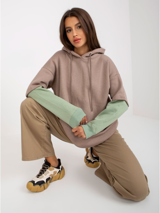 Džemperis-RV-BL-8232.27X-tamsiai smėlio spalvos Džemperis-RV-BL-8232.27X-tamsiai smėlio spalvos