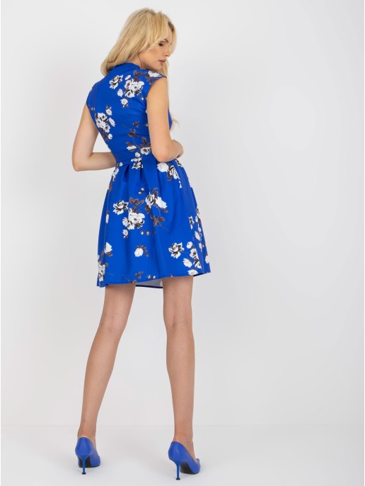 Suknelė-LK-SK-508939.21- kobalto mėlyna