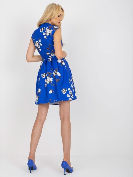 Suknelė-LK-SK-508939.21- kobalto mėlyna