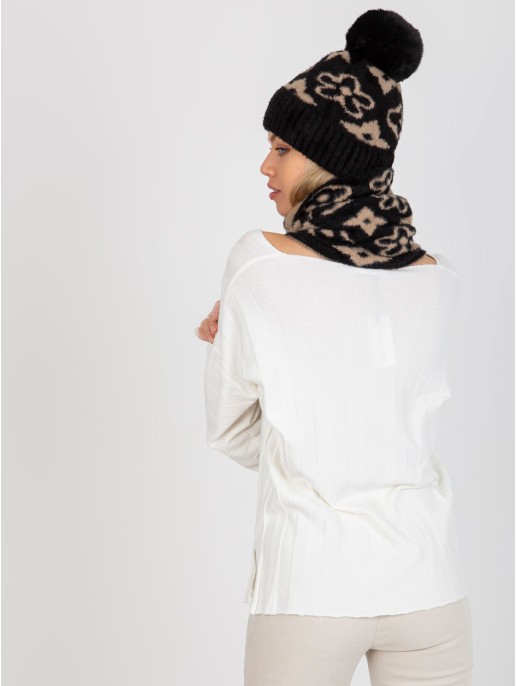 Komin-AT-KM-CM-331.87-czarno-beżowy Komin-AT-KM-CM-331.87-czarno-beżowy