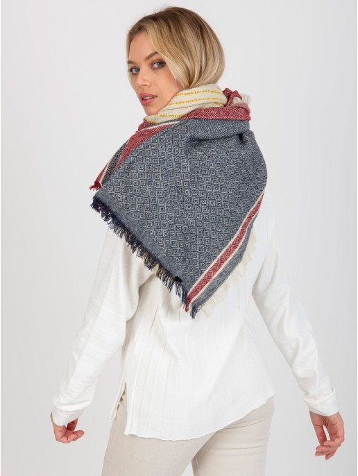 Chustka-AT-CH-14201-1.77P-granatowo-czerwony Chustka-AT-CH-14201-1.77P-granatowo-czerwony