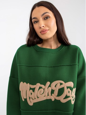 Bluza-FA-BL-8127.80P-ciemny zielony 2