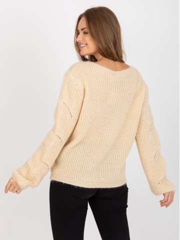 Sweter-TW-SW-BI-9030.08-beżowy 2
