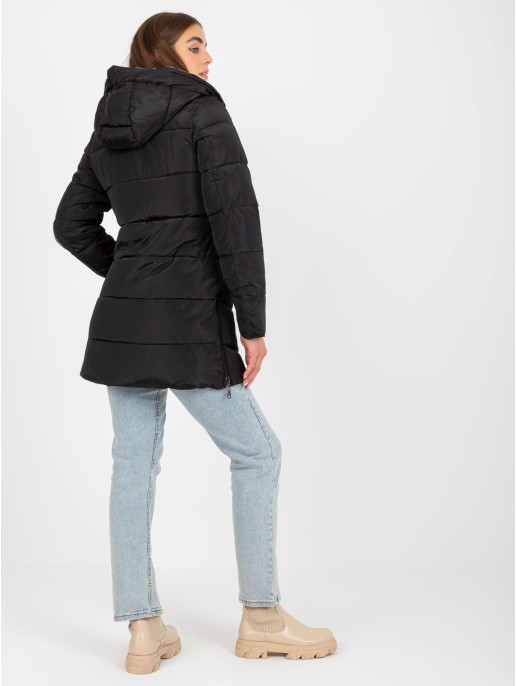 Kurtka-NM-KR-L22-9872.93-czarno-beżowy Kurtka-NM-KR-L22-9872.93-czarno-beżowy