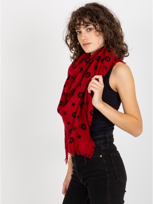 Chustka-AT-CH-23503-1.89-ciemny czerwony Chustka-AT-CH-23503-1.89-ciemny czerwony