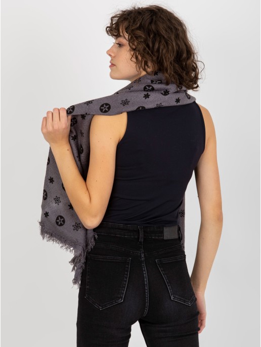 Chustka-AT-CH-23503-1.89-ciemny szary Chustka-AT-CH-23503-1.89-ciemny szary