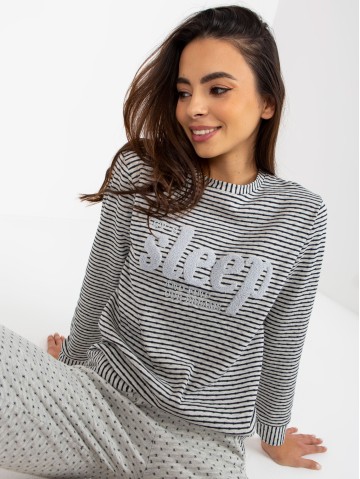 Piżama-BR-PI-9113-szary 2