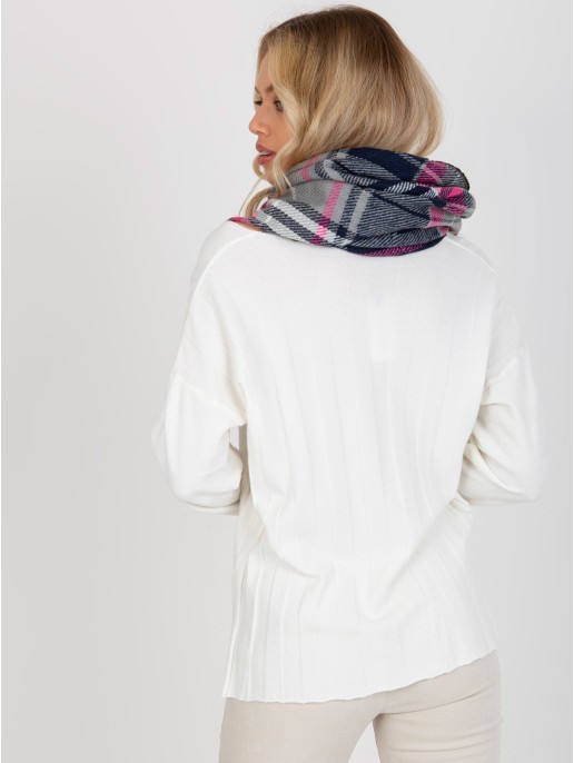 Komin-AT-KM-1402.20-szaro-różowy Komin-AT-KM-1402.20-szaro-różowy