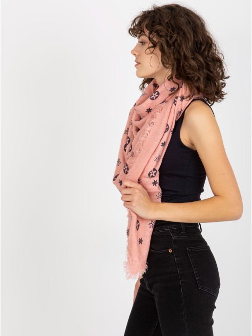 Chustka-AT-CH-23503-1.89-różowy Chustka-AT-CH-23503-1.89-różowy