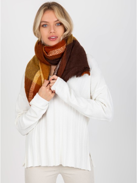 Szalik-AT-SZ-BF48332.14-brązowy