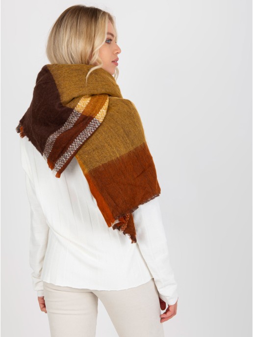 Szalik-AT-SZ-BF48332.14-brązowy Szalik-AT-SZ-BF48332.14-brązowy