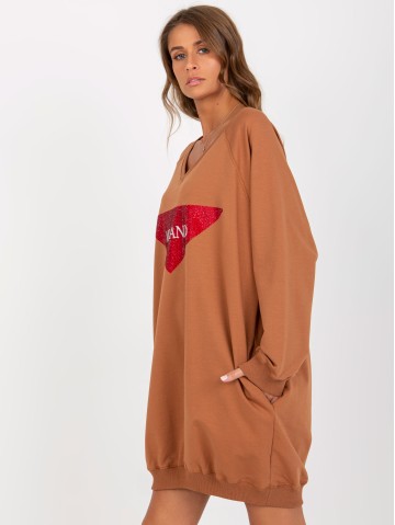 Bluza-VI-BL-3113.73P-jasny brązowy 2