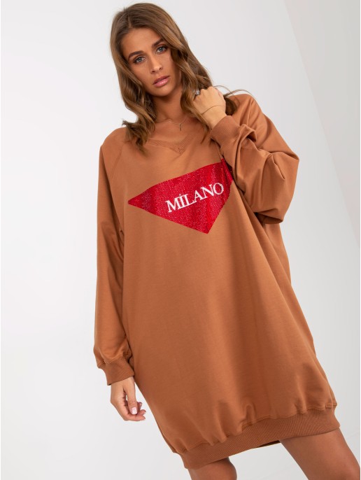 Bluza-VI-BL-3113.73P-jasny brązowy Bluza-VI-BL-3113.73P-jasny brązowy